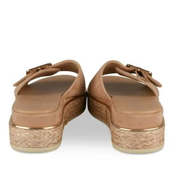 Slippers KASTANJEBRUIN