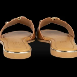 Slippers KASTANJEBRUIN