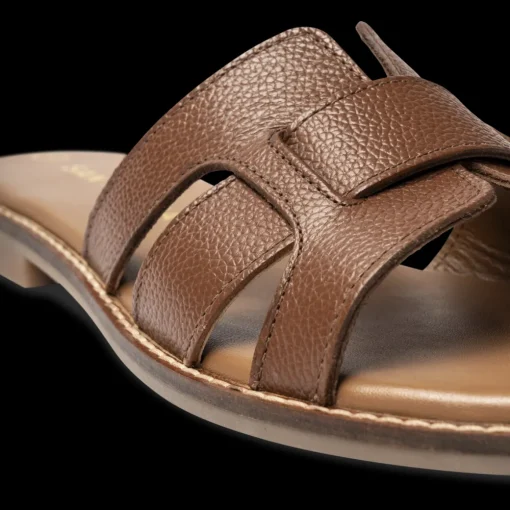 Slippers KASTANJEBRUIN