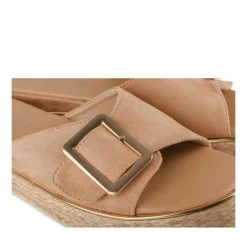 Slippers KASTANJEBRUIN