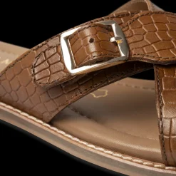 Slippers KASTANJEBRUIN