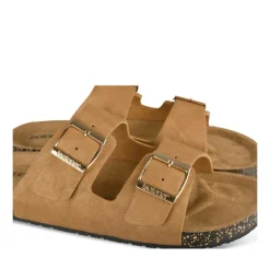 Slippers KASTANJEBRUIN