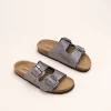 Slippers PEWTER