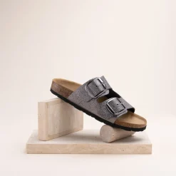 Slippers PEWTER