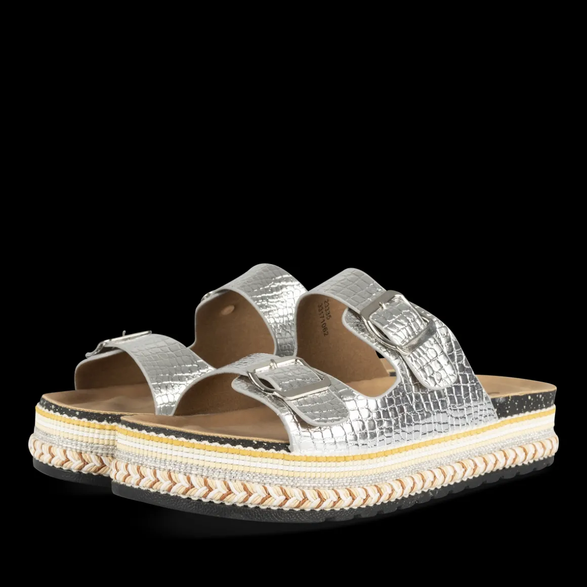 Slippers ZILVER