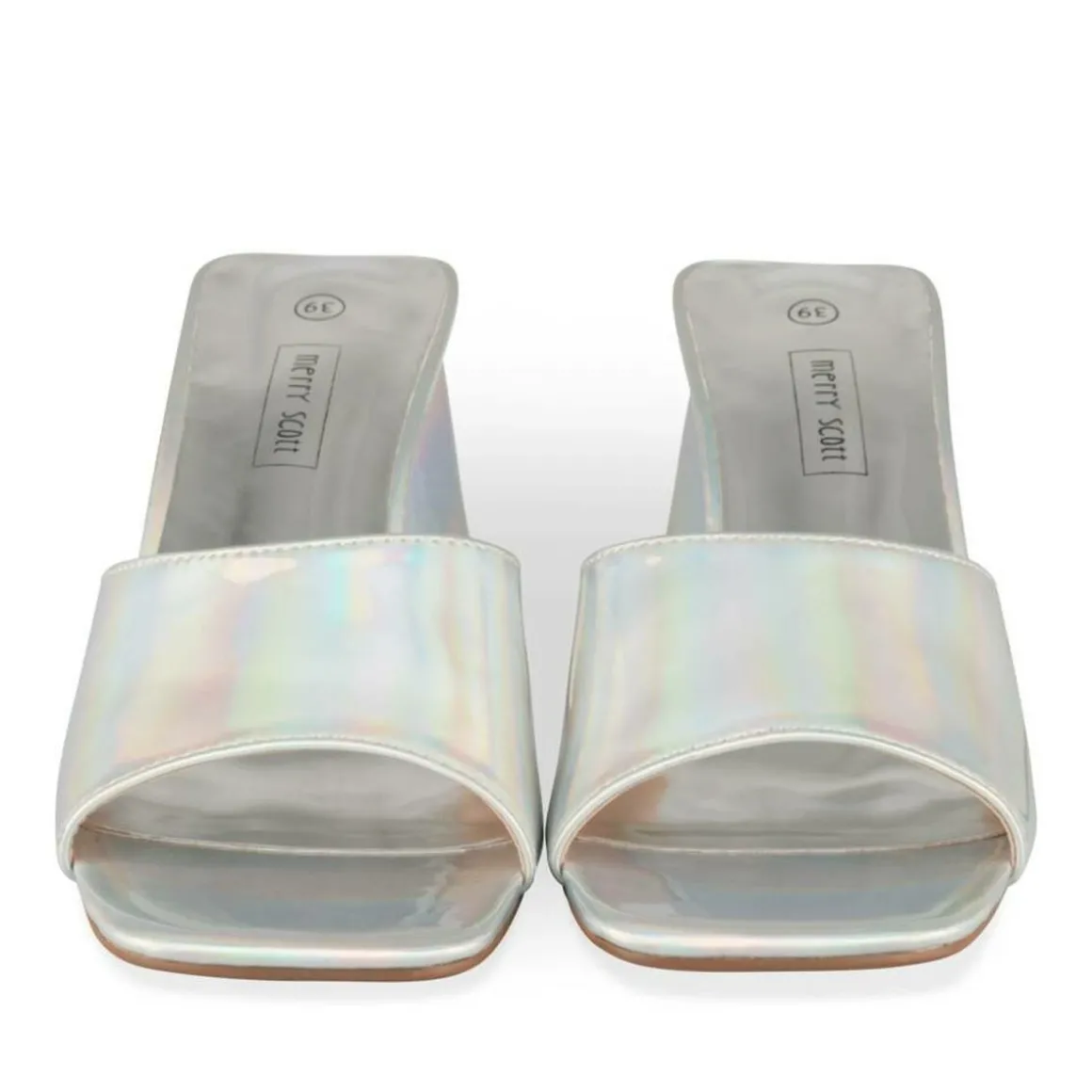 Slippers ZILVER