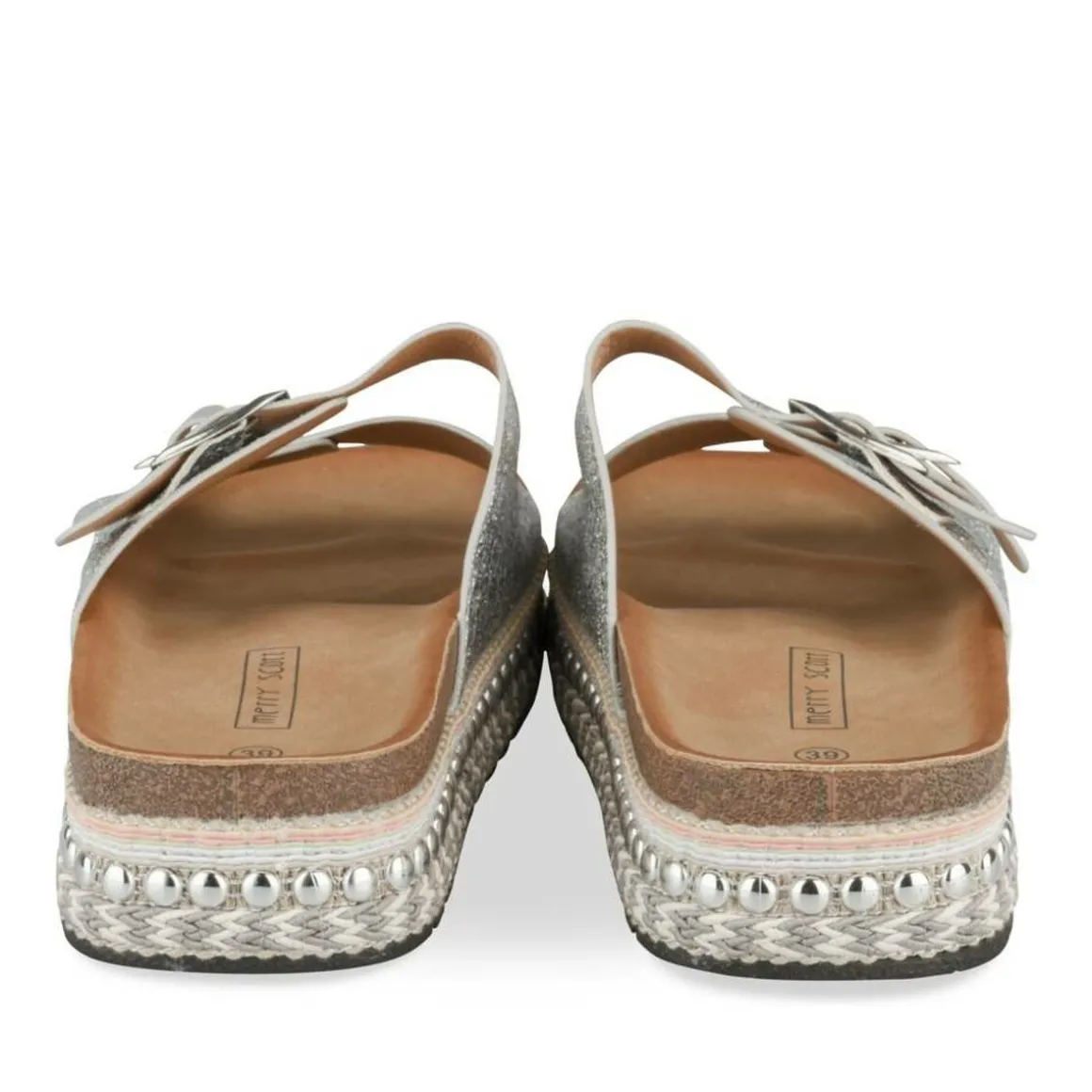 Slippers ZILVER
