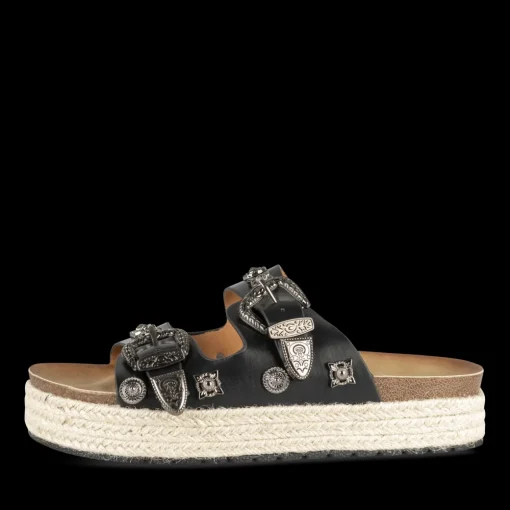 Slippers ZWART
