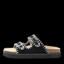 Slippers ZWART