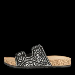 Slippers ZWART