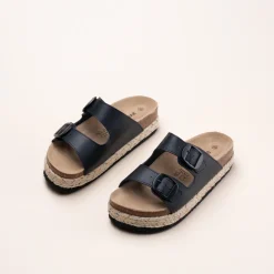 Slippers ZWART