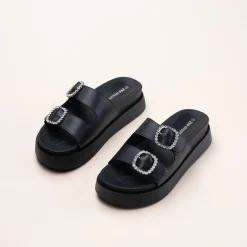 Slippers ZWART