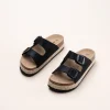 Slippers ZWART