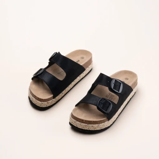 Slippers ZWART
