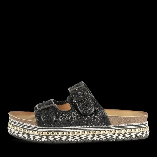 Slippers ZWART