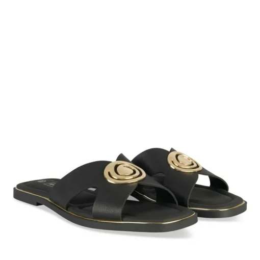 Slippers ZWART