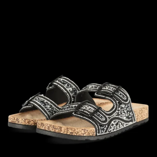 Slippers ZWART