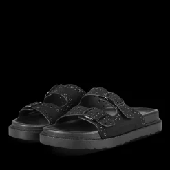 Slippers ZWART