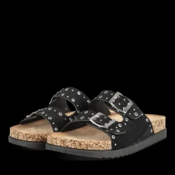 Slippers ZWART
