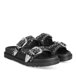 Slippers ZWART