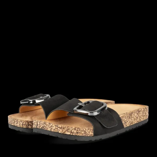 Slippers ZWART
