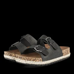 Slippers ZWART