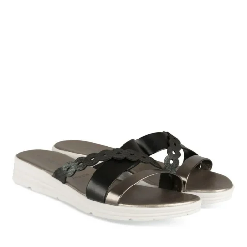 Slippers ZWART