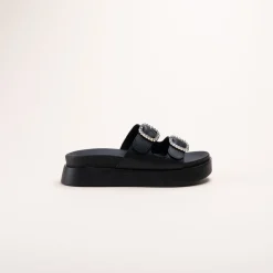 Slippers ZWART