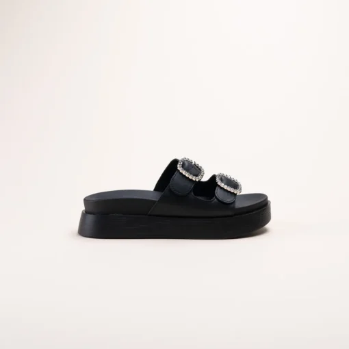 Slippers ZWART