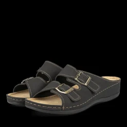 Slippers ZWART