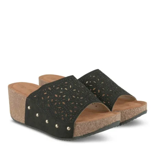 Slippers ZWART