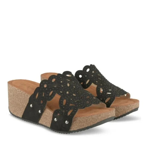 Slippers ZWART