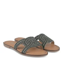 Slippers ZWART