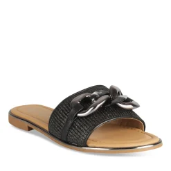 Slippers ZWART