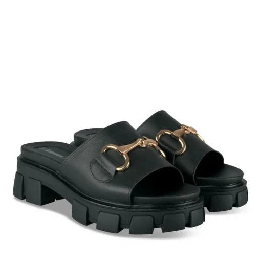 Slippers ZWART