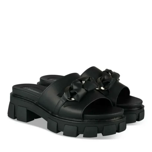 Slippers ZWART