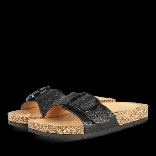 Slippers ZWART