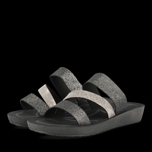 Slippers ZWART