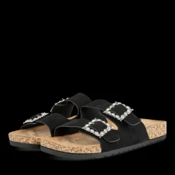 Slippers ZWART