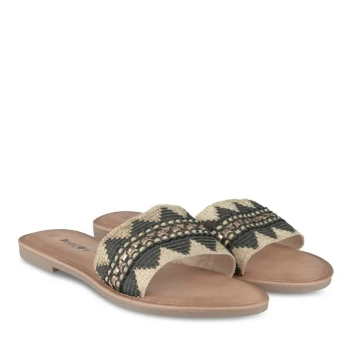 Slippers ZWART