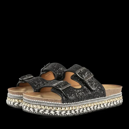 Slippers ZWART