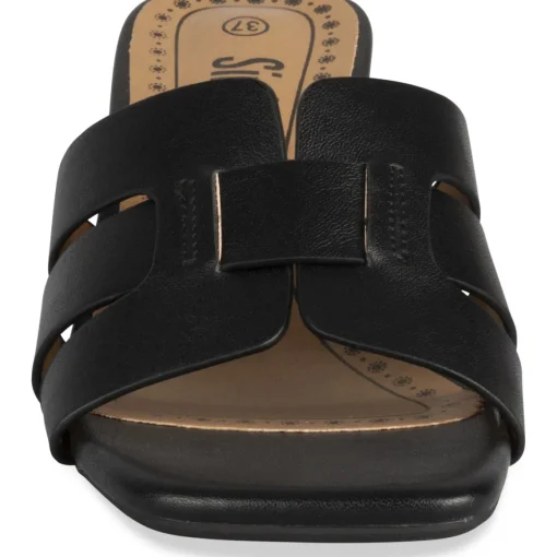 Slippers ZWART