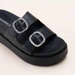 Slippers ZWART