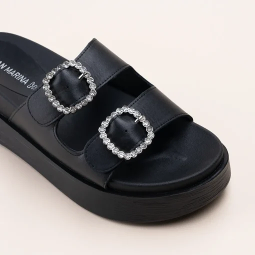 Slippers ZWART