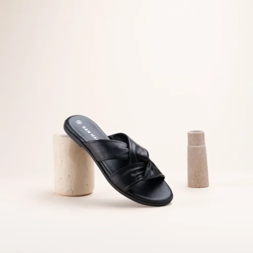 Slippers ZWART