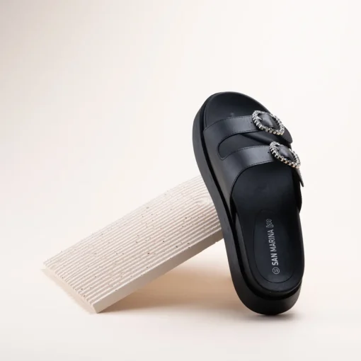 Slippers ZWART