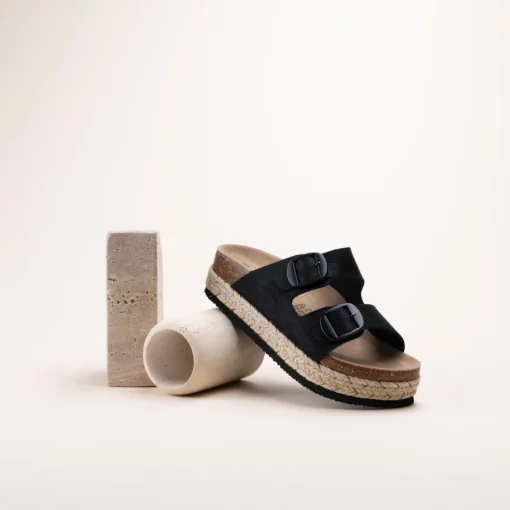 Slippers ZWART