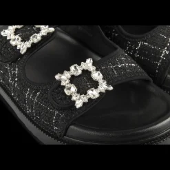 Slippers ZWART