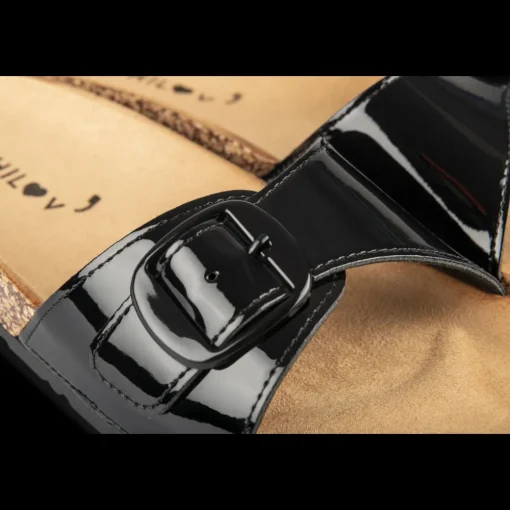 Slippers ZWART