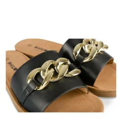 Slippers ZWART